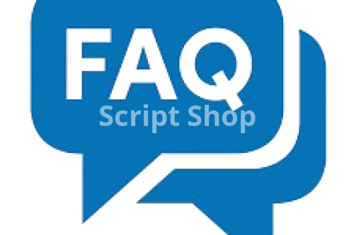 FAQ: Perguntas Frequentes sobre a Script Shop