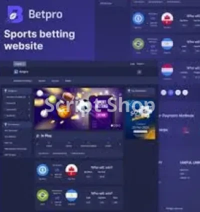Betpro - Sports Betting Platform PHP Laravel Admin Panel With Flutter App ios and android